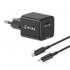 Winx Power Essential Type-C 20w Gan Wall Charger Winx Power Essential Type-C 20w Gan Wall Charger