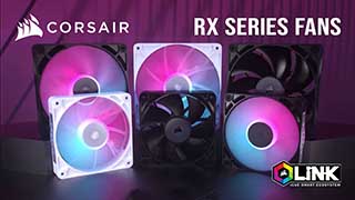 an image depicting corsair case fans