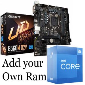 10th Gen Upgrade Kit: Intel Core i5-10500 + B560md2v + ram choice