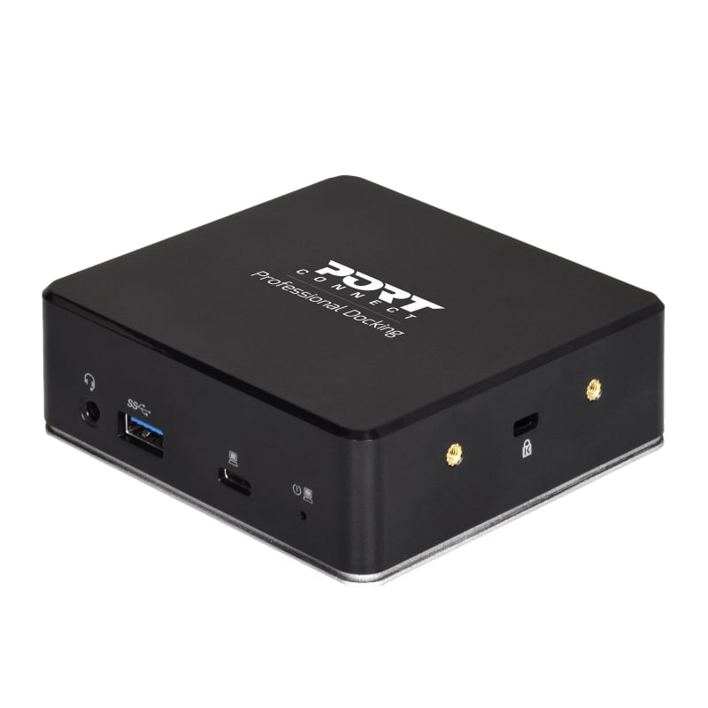 Port USB Type-C to 1 x RJ45|2 x USB3.1 Gen1|2 x HDMI|1 x Type-C|1 x USB3.1 Gen1 | Apple Charging 2.4A|1 x Aux Dock – Black