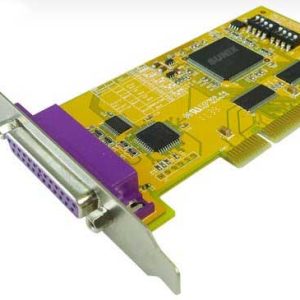 Sunix Par5018a – Standard + Low-Profile Dual Bracket – 2 Port Parallel (Spp/Bpp/Ecp/Epp) ( 2 Slots Required ) , 32/64bit 3.5/5v Pci Card , 16byte Hardware Fifo, Ready For 64 Bit System, Ul7502aq Chipset – Whql Certified