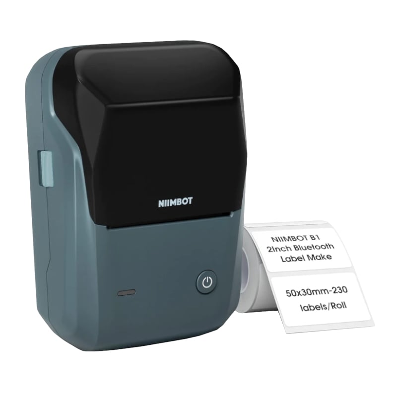 Niimbot B1 Portable Thermal Label Printer – Lake Blue