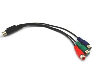 S-Video To Component Cable – Bulk Pack