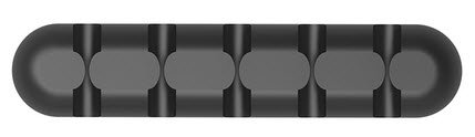 ORICO 5 Slot Desktop Cable Management Clip – Black