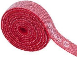 ORICO 1m Hook and Loop Cable Management Tie – Red