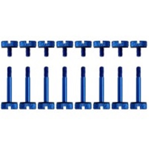 Corsair Cc-8900103 Blue – 8 Sets Of Long+Short Anodized Aluminum Thumbscrews – For Crystal Series 570x Series