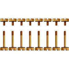 Corsair Cc-8900104 Gold – 8 Sets Of Long+Short Anodized Aluminum Thumbscrews – For Crystal Series 570x Series