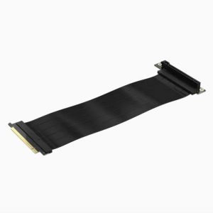 Corsair Cc-9310001 – 300mm Pci-E 4.0 16x Extension Riser Cable With Emi Shielding – To Extend Vga Card For Vertical Mounting Or Other Ideal Place