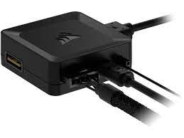 Corsair Cl-9011116-Ww Icue Link System Hub – Daisy Chain Upto 14x Icue Link Devices With 100+600mm Icue Link Cable + 1 X Pcie Power Cable