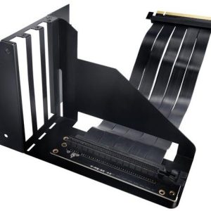In-Win Pci-E Riser Kit Pci-E 3.0 ( 50mm Cable + Vertical Card Bracket ) – To Extend Vga Card For Vertical Mounting Or Other Ideal Place
