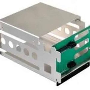 Lian-Li Ex-H24a Silver Hot-Swap Hdd Rack Kit With Backplan Pcb For Raid 0/1 – For 2x Tool-Less Hdd System In 2×5.25″ Bay – Compatible With Pc-A41/ A51/ A61/ B61/ V1000/ V2130