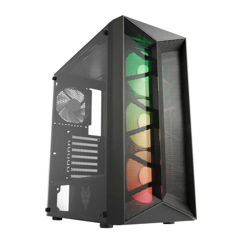 FSP CMT211A ATX Gaming Chassis – Black