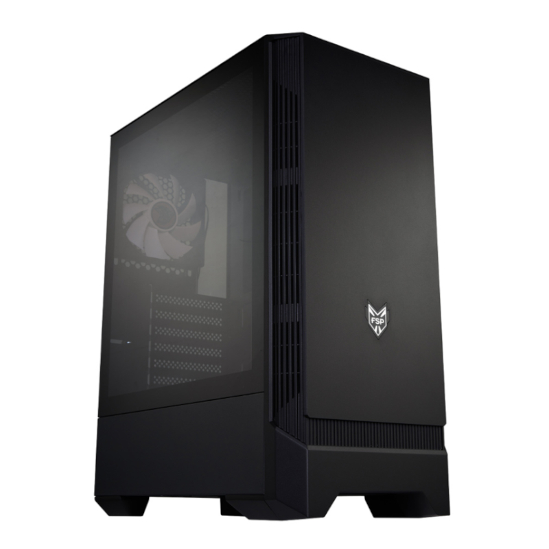 FSP CMT260 ATX Gaming Chassis – Black