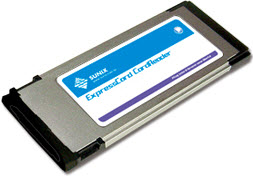 Sunix Ecr4400u Card Reader Expresscard 34 ( For 34 Or 54 Slot ) For Sd Sdhc Minisd Minisdhc Mmc Rs-Mmc Xd Memory Stick Duo Memory Stick Pro M2