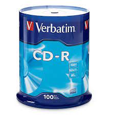 Verbatim 43411 Extra Protection Surface 700mb80min Blank Cd-R (52x) – 100pack Spindle