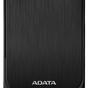 Adata Hv320 Series 2tb/2000gb Black 10mm Slim Design Glossy Frame With Hairline-Brushed Finish