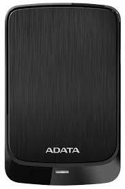 Adata Hv320 Series 4tb/4000gb Black 10mm Slim Design Glossy Frame With Hairline-Brushed Finish G Shock Sensor Protection