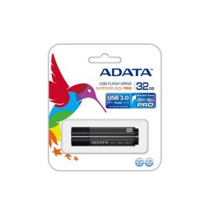 Adata S102 Pro 32gb Usb3.0 Flash Drive ( Usb2.0 Backwards Compatible ) Textured Aluminum Housing+ Clipped-On Cap Design On The Rear End Usb3.0 Read/Write : 90/45 Mb/Sec 61.8×18.7×10.7mm Support Linux Mac Os Support Free Ostogo + Ufdtogo + 60days Tri