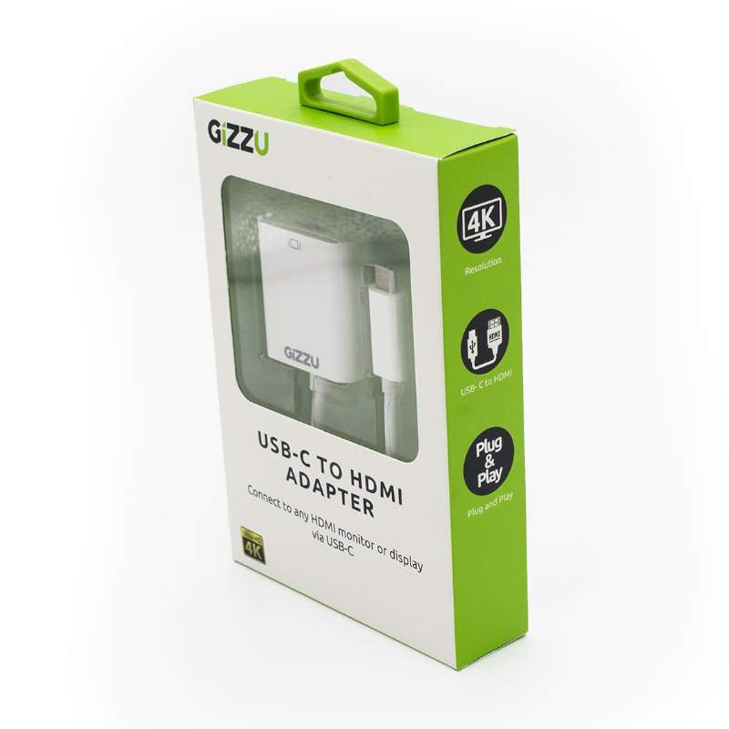 Gizzu 4K Type-C to HDMI Adapter Poly