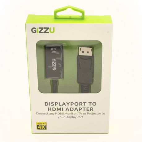 Gizzu 4K DisplayPort to HDMI Active Adapter Poly