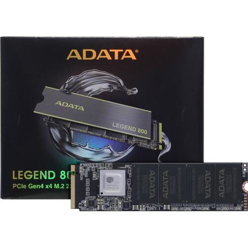 Adata Aleg 800-2000gcs 2tb/2000gb Legend 800 Series With Detachable Heatsink – Ngff(M.2) 3d Tlc Ssd With Nvme Pcie Gen4 X4 Mode Ssd Type 2280 -22x80x6.1mm Hmb ( Host Memory Buffer ) With Ldpc (Low Density Parity Check) Ecc Built-In Hardware Aes-256 Enc