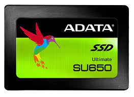 Adata Ultimate Su650 960gb 2.5″ Sata6g Ssd 3d-Tlc – 12gb Slc+ 1gb Ddr3 Caching With Aes-256 Security + Agile Ecc + Vpr (Virtual Parity Recovery) Technology Compressible Data (Atto) Read/Write : 520/320mb/Sec Incompressible Data (As-Ssd) Read/Wri
