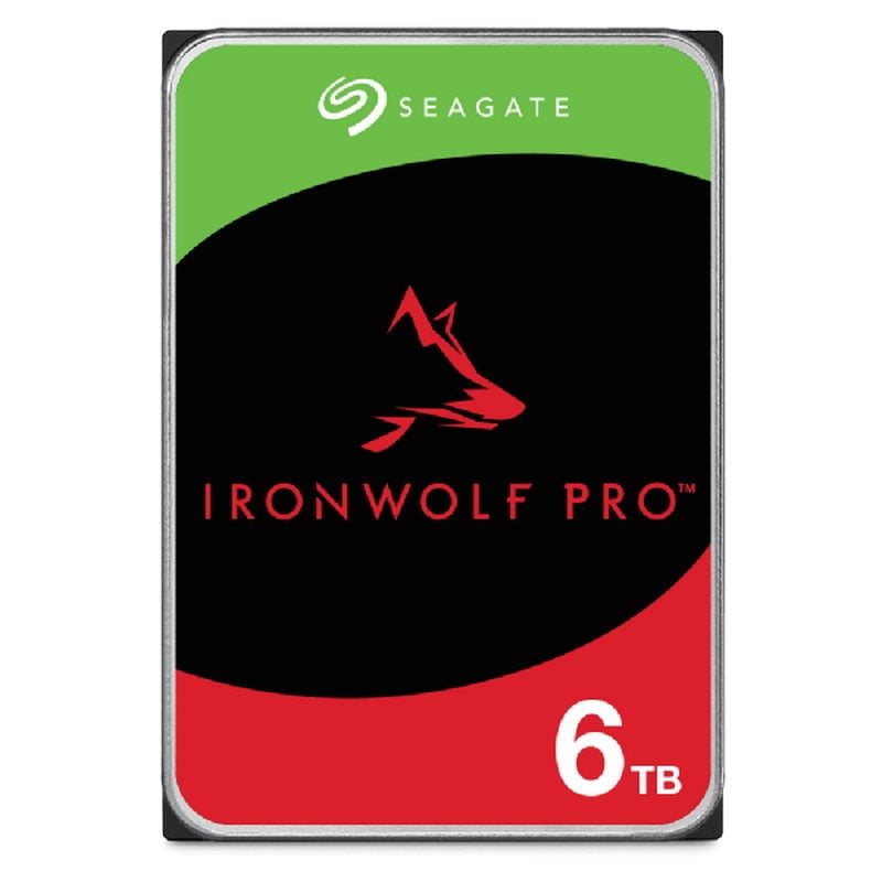 Seagate St6000vn001 / St6000vn006 Nas Hdd ( Ironwolf ) Designed For Multi-Bay Nas Systems With Dual-Plane Balance + Nasworks Error Recovery Control 6000gb/6tb Sata6g 256mb Cache 5400rpm Sustained Data Rate – 190mb/Sec – 3 Years Warrenty