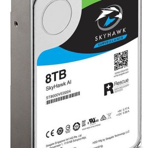 Seagate St8000ve000 / St8000ve0004 / St8000ve0001 8tb/8000gb Skyhawk Ai Surveillance Optimised With Imageperfect Ai Firmware Ai Stream Up To 64x Hd Cameras Sata6g 256mb Cache 7200rpm Sustained Data Rate – 235mb/Sec Designed For 24×7 Digital Video Su
