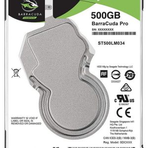 Seagate St500lm034 500gb 2.5″ 7mm Thin 128mb Cache Sata6g Support Ncq 7200rpm With Smr ( Shingled Magnetic Recording ) + Multi-Tier Caching Sustained Data Rate : 160mb/Sec – 5 Years Warranty