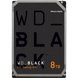 Westerndigital Black For Gaming Wd8001fzbx 8000gb/8tb 7200rpm 256mb Cache Sata6g Dual Processor Sustained Data Rate – 263mb/Sec – 5 Years Warrenty