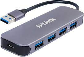 D-Link Dub-1340 4port Usb 3.0 Pocket Hub No Ac-Adapter Plastic – 108x35x13.5mm