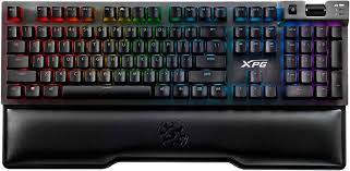 Adata Xpg Summoner Gaming Keyboard – Cherry Mx Red – Individually Customizable Rgb (16.8m Color) Led On All Keys – 449x135x44mm Linear Switch With Force Feedback / Low Resistance 45g Actuation Force With 2mm Actuation Distance 100% Anti-Ghosting With 10