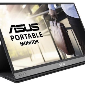 Asus Mb16amt 15.6″ 10-Point Multitouch + Battery ( 7800mah With Q.C3.0 Charge ) + Speaker ( 2x 1w ) – Usb3 Type-C + Microhdmi Portable Ips Led Display – Ideal For Notebook/Mobile/Game Consoles/Cameras/Tablets As 2nd Disply Powered By Usb With Ah-Ip