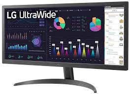 Lg 26wq500 26″ Led Display With Amd Freesync Technology Ips Technology ( True 178 Wide Viweing Angle + Real Color ) With 3x Game Modes + Black Stabilizer+Dynamic Action Sync+4 Dedicated Gaming Mode 1-Click Button For Upto 4-Screen Split 21:9 Ult