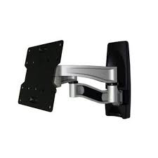 Aavara As244 Wall-Mount Lcd / Plasma Arms – Ultra Slim Profile – Aluminum Alloy 2 Arms With 3 Joint 32 ( +17~-15 ) Tilt +/-90 Swivel Automatic Safety Lock With Expertorque Technology With Smart Cable Management Vesa Wall-Mount : 100/200/300/400mm ;