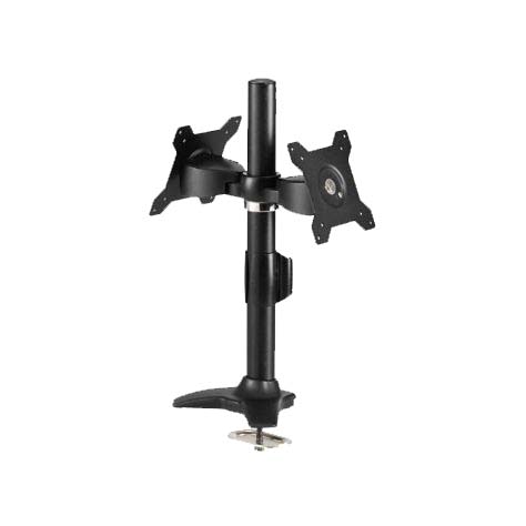 Aavara Ti022 Flip Mount For 2x Lcd ( Double Sided ) – Grommet Base Ideal For Pos Application With Mirror Image Support Optional Tcb12 Extended Pole For Extra Lcd – 20 Tilt & Swivel Angle Adjustable 90 Rotation Pivot For Landscape Or Portrait Heigh