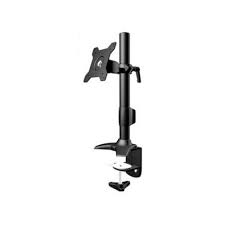 Aavara Ti210 Flip Mount For 1x Lcd – Grommet Base Support Optional Tcb12 Extended Pole For Extra Lcd With 2 Arm / 3 Joints Ideal For Pos Application – 20 Tilt & Swivel Angle Adjustable 90 Rotation Pivot For Landscape Or Portrait Height Adjustable