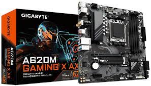 Gigabyte A620m Gaming X Ax + Wifi : Amd Am5 Mb – With 8+2+1 Phase Digital Vrm Addressable Led Strip Support 2x Copper Pcbs Design Mosfet Heatsinks Smartfan6 With 6x Temperature Sensors + 3x Hybrid Fan Headers Solid Pin Power Connectors ( Atx 8 Pin )-