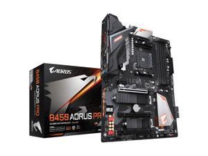 Gigabyte B450 Aorus Elite : Amd Am4 Mb – With Pre-Mounted I/O Shield With Thermal Armor + Rgb Fusion 2.0 With On-Board Rgb Display ( Multi Zones ) Addressable Led Strip Support Mosfet Heatsinks Smartfan5 With 6x Temperature Sensors + 4x Hybrid Fan Heade