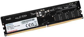 Adata Ad5u560016g – 16gb Ddr5-5600 Value Cl46 – 288pin 38.4gb/Sec Memory Bandwidth Built-In Ecc 1.1v With Built-In Power Management Ic – Lifetime Warranty – Retail Pack