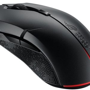 Asus Rog Strix Evolve Optical Gaming Mouse – Rgb Led With 4 Color Scheme Support Aura Sync With Mb+Vga+Kb Changeable Top Covers For 4 Ergonomic Holding Styles Soft Rubber Coating With Mayan Pattern Finish Durable 50-Million-Click Omron Switches Sepa