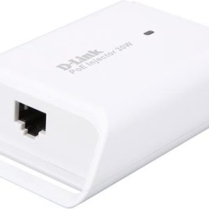 D-Link Dpe-301gi Gigabit Poe+ ( Power Over Ethernet ) Injector Terminal Unit To Work With Dpe-301gs Base Unit Or Poe Device Transmit Data+Power Through Network ( 1port ) Upto 100m Ideal To Work With 5v/9v/12v Networking Device Like Access Point Bridge