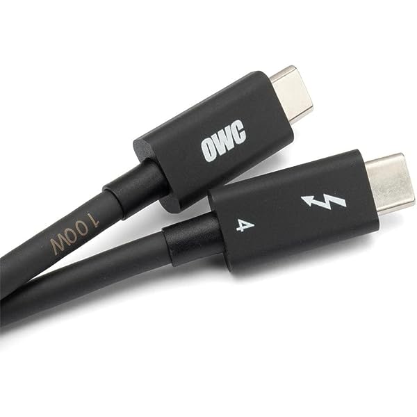 OWC Thunderbolt 3/4 0.7m Cable – Black