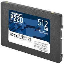 Patriot P220 512GB 2.5″ SSD