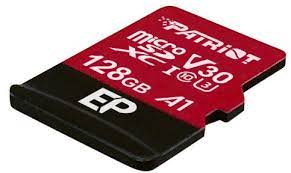 Patriot EP V30 A1 128GB Micro SDXC Card + Adapter