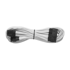 Corsair Cp-8920135 White – 24pin Atx Individually Sleeved Modular Digital Cable 610mm – For Rmx Series ; Rmi Series