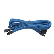 Corsair Cp-8920137 Blue – 24pin Atx Individually Sleeved Modular Digital Cable 610mm – For Rmx Series ; Rmi Series