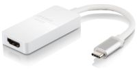 D-Link Dub-V120 Type-C/Thunderbolt3 Usb3 To Hdmi Converter/Cable ( Female Work With Existing Hdmi Cable ) Ideal For Desktop Or Notebook/New Mac Book Support Upto 4k Hd ( 3840×2160@60hz ) 67x31x11mm + 80mm Cable – Usb-Powered
