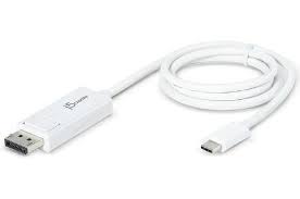 J5create Jca141 Type-C Usb3 To Displayport Cable ( Male – Direct To Display ) Ideal For Desktop Or Notebook/New Mac Book Support Upto 4k Hd ( 3840×2160 ) 59x22x11mm + 1200mm Cable – Usb-Powered