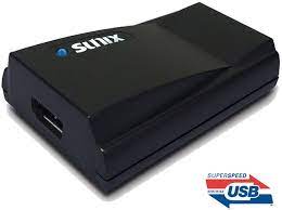 Sunix Vga2795 Usb3.0 To 4k Displayport Ideal For Desktop Or Notebook With 64mb Memory Support Upto 4k Uhd ( 3840×2160 ) Usb-Powered Support Mirror / Extended / Multi-Screen Mode – Support Upto 6 Display With 6 Units 56x87x22mm + 60mm Cable